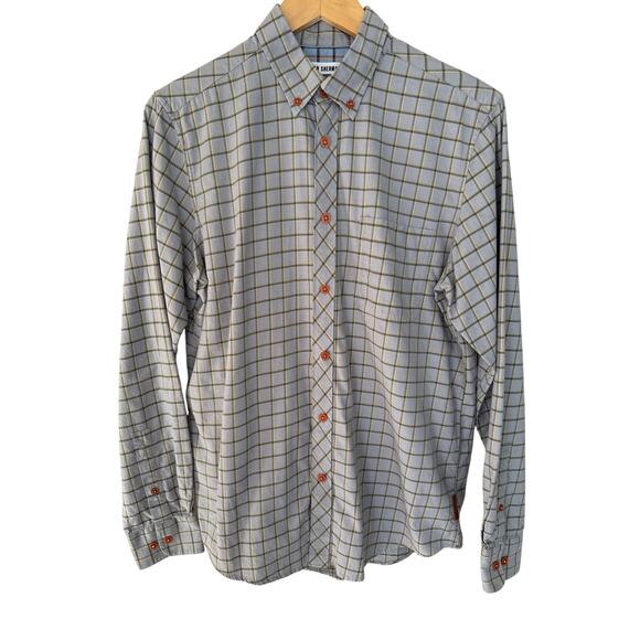 Ben Sherman Plaid Men's Button Up Size Medium - Picture 1 of 3